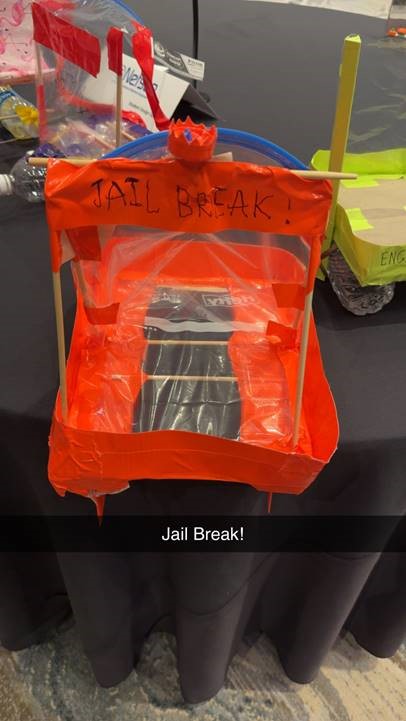 Student Design Contest at SNAME Convention 2025, tied for 2nd place, Jail Break